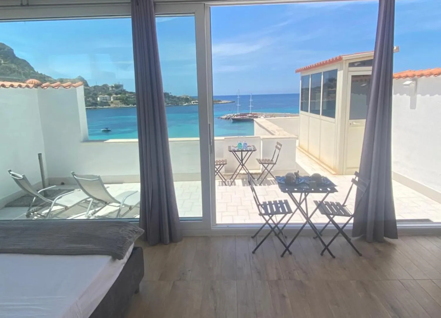 팔레르모 Attico Sul Mare 아파트 0*,